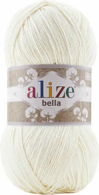 Produktbild von ALIZE Bella 100 62 Light Cream