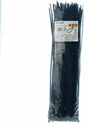 Obrázek produktu pro KABELBINDER 3,6 x 300 NYLON 66 SCHWARZ - 100 ks.