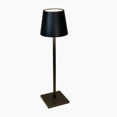 Produktbild von Tragbare wiederaufladbare LED-Tischlampe CCT 3000K-4000K-6000K aus Aluminium, IP44, 1,5 W, Touch mit Dimmfunktion