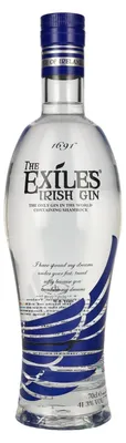 Produktbild von The Exíles Irish Gin 41,3% Vol. 0,7l