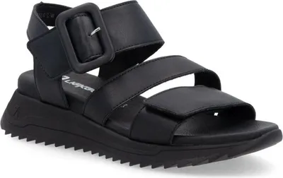 Produktbild von Rieker Damen Klassische Sandalen W295000 Farbe: Schwarz Größe: 39