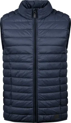 Produktbild von BLEND BHNille Herren Weste Steppweste Outdoor Weste mit Stehkragen Reißverschlusstaschen Regular fit