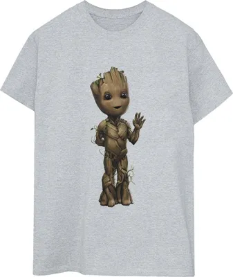 Produktbild von Marvel - "I Am Groot" T-Shirt für Damen BI35233 (XL) (Grau)