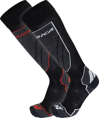 Produktbild von NORDICA Merino Skisocken 2er-Pack Schwarz 39-41