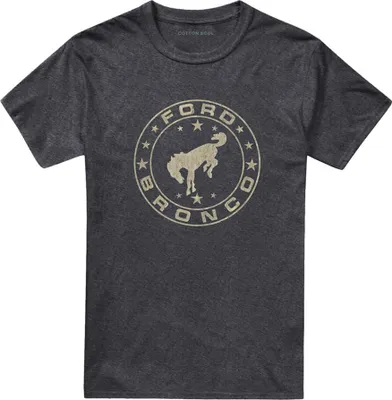 Productafbeelding van Ford - "Bronco" T-shirt voor heren/dames, uni, vintage model TV32693 (maat M) (anthraciet)