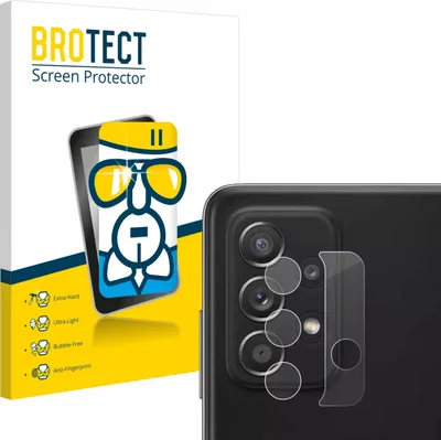 Produktbild von BROTECT Schutzglas für Samsung Galaxy A52 5G (NUR Kameraschutz) Schutzfolie Panzer Folie Glas Display Schutz klar