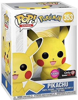 Obrázok produktu pre Pokemon Funko POP! PVC Collectible - Pikachu flocked (353)