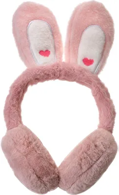 Produktbild von Clayre & Eef Gehörschutz Kinder one size Rosa Plüsch