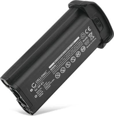 Produktbild von CELLONIC 1x Akku für Kamera Kompatibel mit Canon EOS 1Ds Mark II, EOS 1D Mark II, EOS 1Ds, NP-E3 - (2000mAh, 12V)