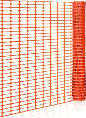 Image de Yakimz Filet de protection 50m x 1m Maquette de chemin de fer-Paysage Clôture de chantier Clôture de sécurité Filet d'avertissement Clôture à gibier Clôture forestière Orange