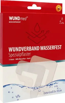 Produktbild von WUNDmed Wundverband wasserfest, 5 Stk