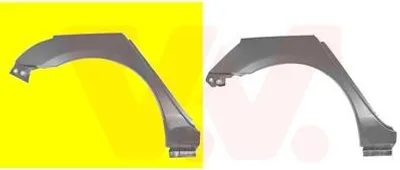 Produktbild von VAN WEZEL Seitenwand Reparaturblech für MAZDA 3 (BK)
