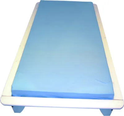 Produktbild von Bett Futonbett Sondermaß 140x190 cm Einzelbett Holzbett Kiefer massiv Weiß