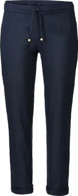 Produktbild von Esmara Damen Leinenhose Große Größen Übergröße Plus Size Blau 54