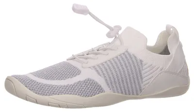 Zdjęcie produktu dla Wygodne sznurowane buty damskie w kolorze srebrnym
