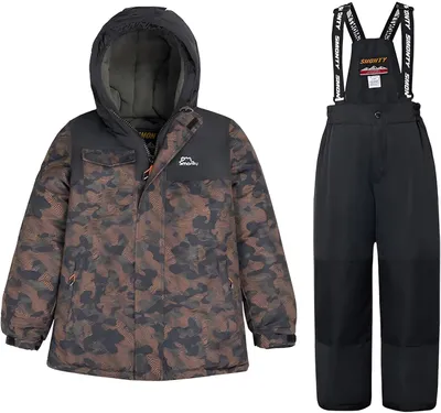 Produktbild von SMONTY Kinder Skianzug Braun 4-5Y