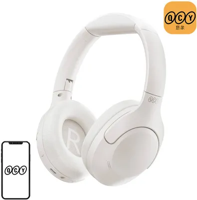 Image de Wireless Headphones QCY H3 lite, ANC (white)