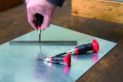 Image de Rennsteig Automatischer Körner mit Handschutz, einstellbare Schlagkraft 60-130 N