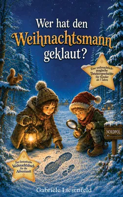Produktbild von Wer hat den Weihnachtsmann geklaut? Eine weihnachtlich-magische Detektivgeschichte für Kinder ab 7 Jahre