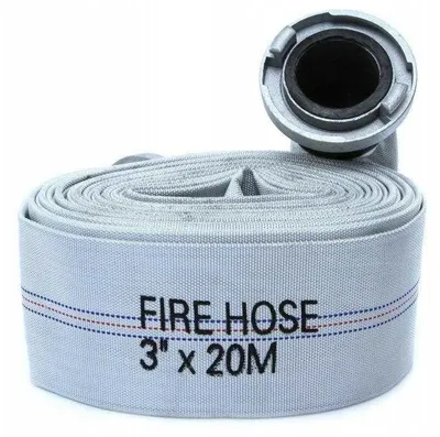 Produktbild von Feuerlöschschlauch für Wasser 77 mm * 20 m 3" * 20 m mit MAR-POL-Kupplungen
