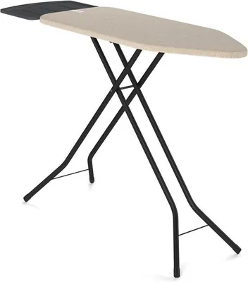 Produktbild von Bügelbrett, extra breit, 124x44 cm - Beige - Höhenverstellbar - Für ein s Bügeleerlebnis
