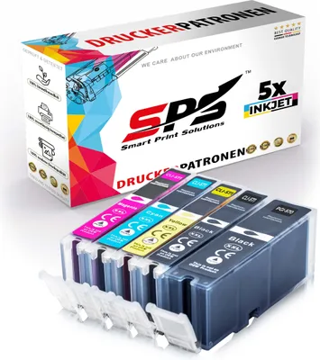 Produktbild von 5x Tinten Canon PGI-571 CLI-571 XL Multipack kompatibel für Canon Pixma TS6052