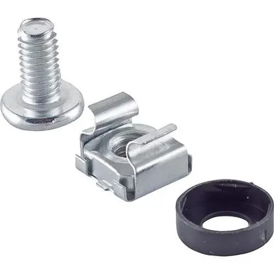 Produktbild von M6 Käfigschrauben-Set, VE4