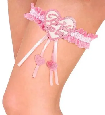 Produktbild von "Herzstrumpfband Bride To Be"