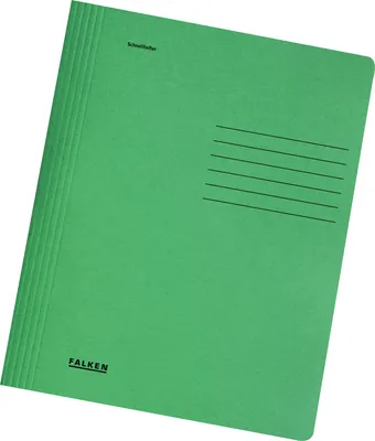 Image de Dossier de classement rapide 26001280 A4 carton vert foncé paquet de 10 pièces