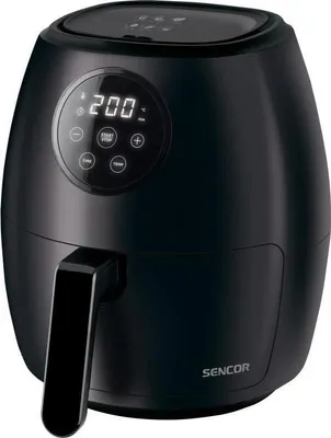 Image de Friteuse à Air SENCOR SFR 5030BK, 3.5L, 1300W, Écran LED Tactile, Noir