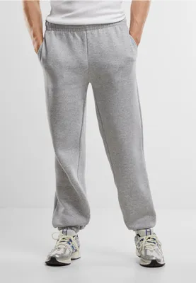 Image de Kalhoty Urban Classics Pantalon de survêtement essentiel Basic heathergrey - L