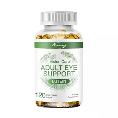 Produktbild von Adult Eye Support 40mg (120 Kapseln) Nahrungsergänzungsmittel, Lutein, Zeaxanthin, Augengesundheit, Augen, Sehkraft, Vitamine