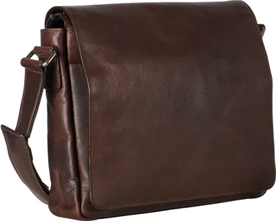 Produktbild von LEONHARD HEYDEN Umhängetasche Laptoptasche mit Laptopfach Roma Messenger Bag Brown braun