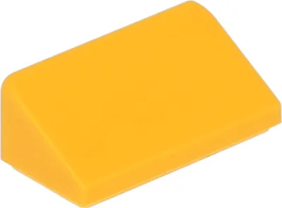 Produktbild von LEGO: 50x Schrägstein / Slope 1x2 30°, sehr helles Orange