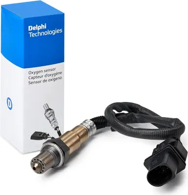 Produktbild von DELPHI Lambdasonde für RENAULT MEGANE III Grandtour (KZ0/1) vor-Kat Beheizt 265mm ES21413-12B1