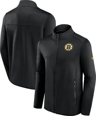 Produktbild von Boston Bruins NHL Fanatics Authentic Pro Rink Fleece Jacke Schwarz-M