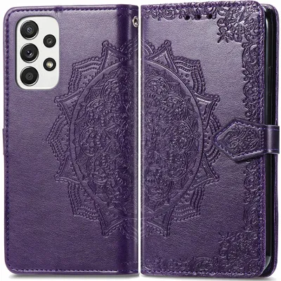 Immagine prodotto di imoshion Custodia a libro Mandala Samsung Galaxy A53 - Viola