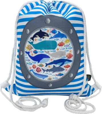 Immagine prodotto di Borsa da ginnastica per bambini con finestra