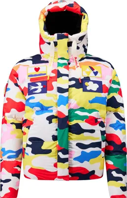 Produktbild von ROSSIGNOL JCC All Snow Down Damen Skijacke mit Kapuze mehrfarbig M