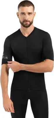 Image de Siroko Core Pordoi Maillot de cyclisme manches courtes Noir L Hommes Noir L