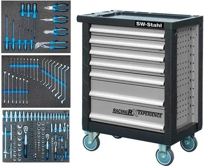 Immagine prodotto di Carrello da officina SW in acciaio 7 cassetti Z3703