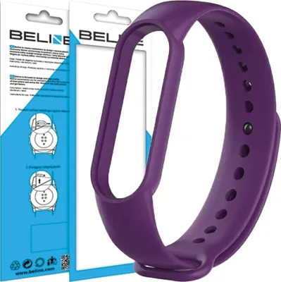 Produktbild von Beline Mi Band 7/6/5 Armband Lila/Lila