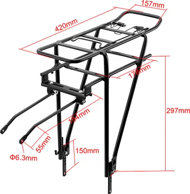 Immagine prodotto di Batteria per e-bike PowerSmart, portapacchi e sella per la bicicletta elettrica a tre ruote Troy Troy Easy Ride 700c