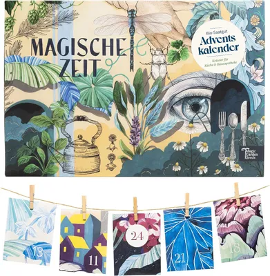 Immagine prodotto di Periodo magico - Calendario dell'Avvento con semi biologici - Un meraviglioso mondo di erbe aromatiche