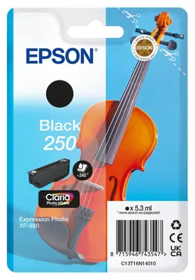 Productafbeelding van EPSON C13T16N14010 EPSON 250 (Violine) schwarz Druckerpatrone