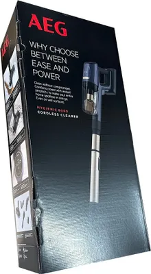 Produktbild von AEG HYGIENIC 8000 AP81B25WET Staubsauger mit Wischfunktion / Automatik / 5-Stufen Filtration / digitale Anzeige / Multi-Bodendüse & Mop-Düse / 3 Stufen / Akku wechselbar / Zubehör / 400ml / blau