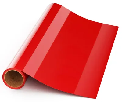 Flexfolie Plotter 30x15 cm rot, Bügelfolie, Textilvinyl, Transferfolie