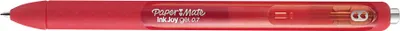 Produktbild von Papermate InkJoy Gel, Ausziehbarer Gelschreiber, Rot, Rot, Transparent, Rund, Beidhändig, Medium