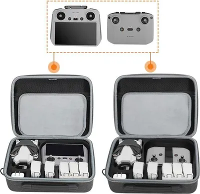 Produktbild von Hartschalenkoffer für DJI MINI 4 PRO - für 6 Akkus - RC 2 / RC-N2