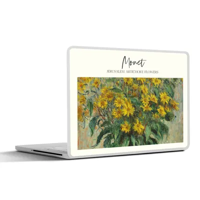 Produktbild von MuchoWow® Laptop Aufkleber Sticker Cover Malerei - Alte Meister - Monet 32.5x23.5 cm - Sticker für Laptop - Selbstklebend